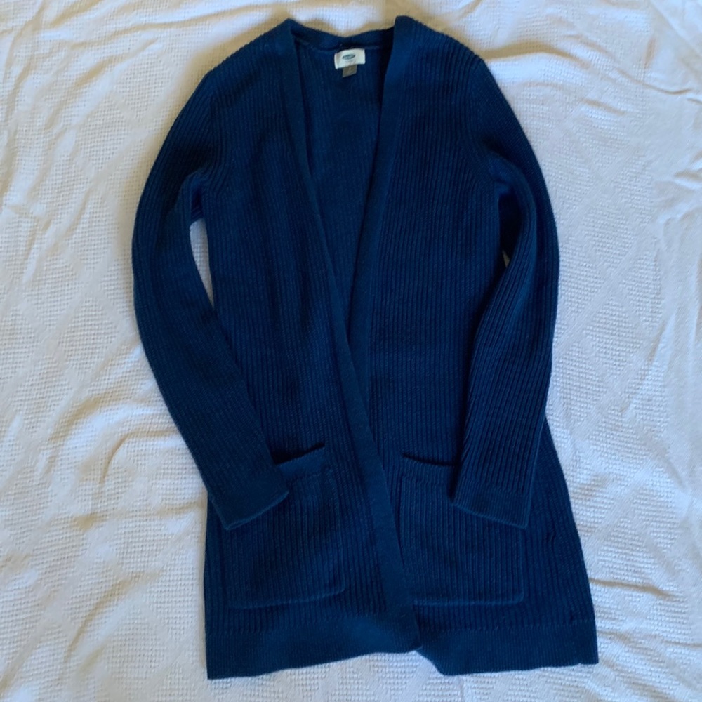 Blueberry cozy cardigan